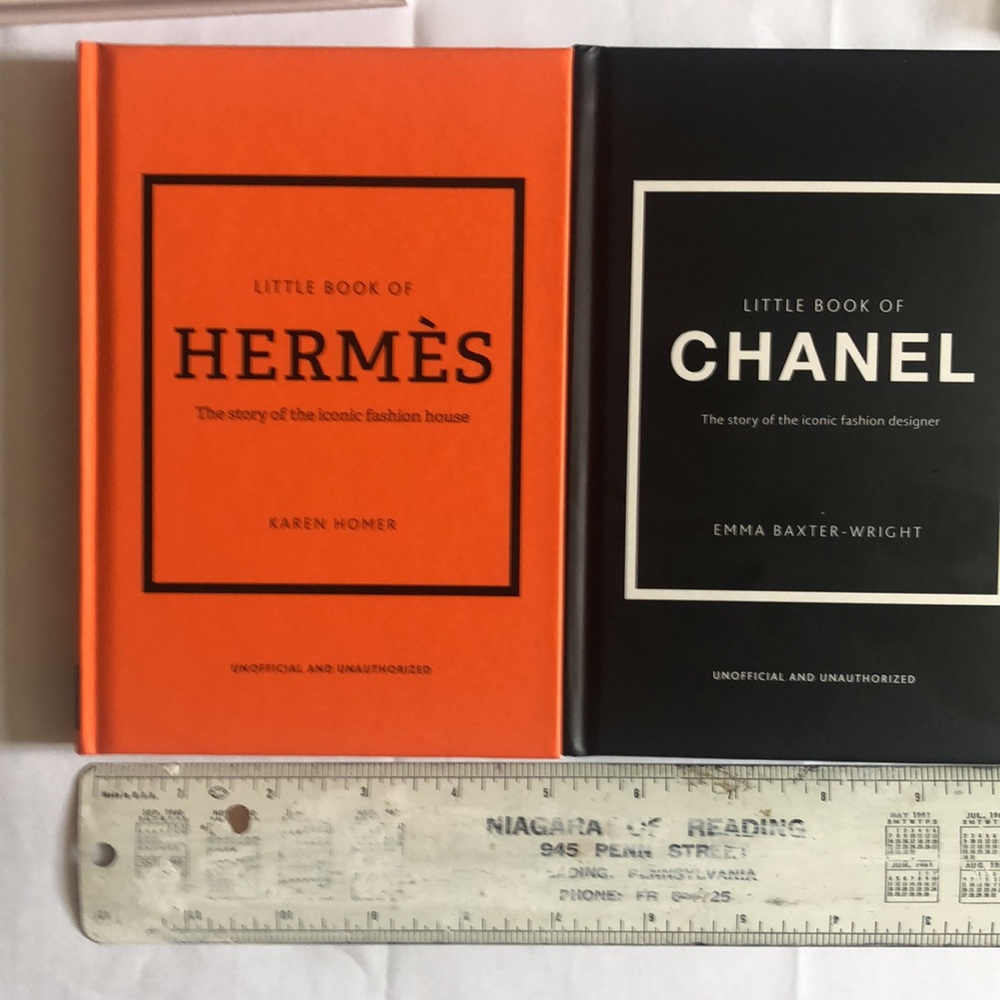 Luxury fashion books - set of 7 Hermes, LV, Valentino, YSL, Chanel, Versace … - Picture 8 of 11